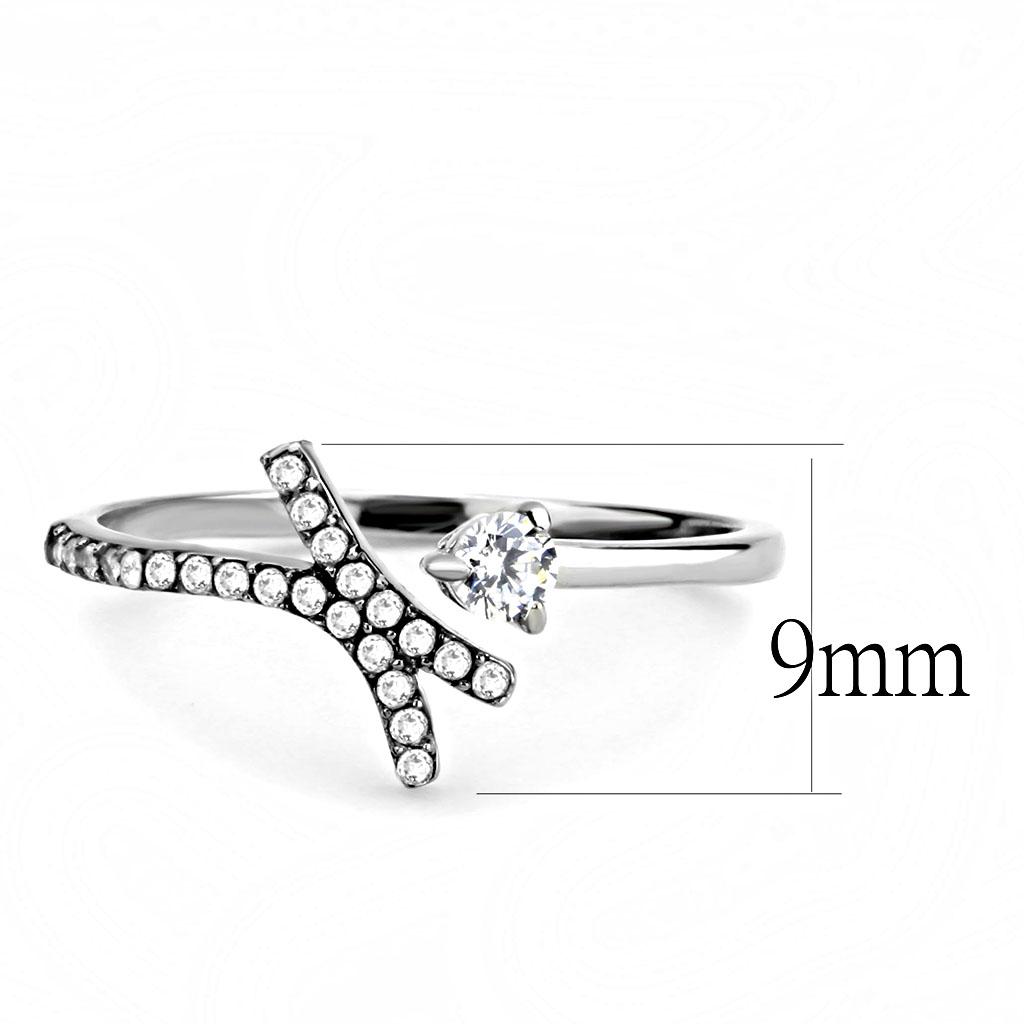 High polished no plating Stainless Steel Ring