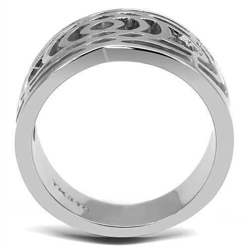 Women Stainless Steel No Stone Rings TK3039