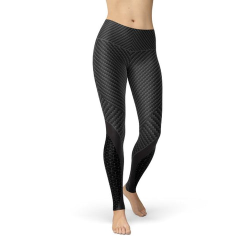 Load image into Gallery viewer, Womens Carbon Fiber Sports Leggings
